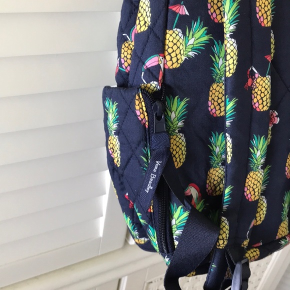 Vera Bradley toucan party pineapple backpack mini